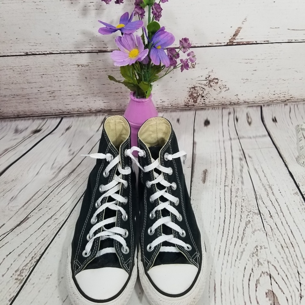 Converse Black High-Top Chuck Taylor Sneakers